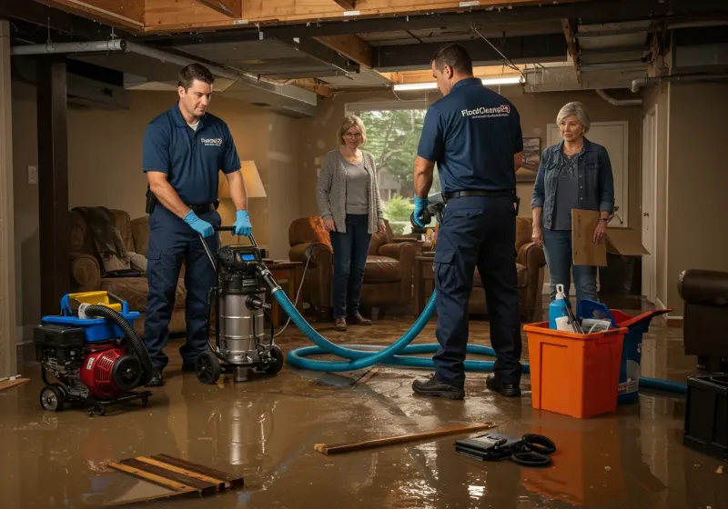 Basement Water Extraction and Removal Techniques process in Dickey County, ND